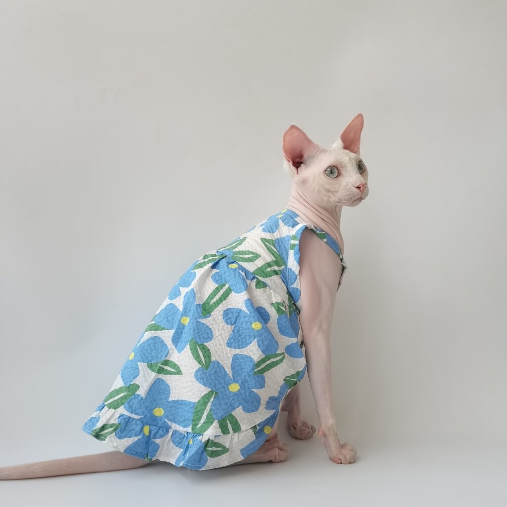 Charming Floral Shirt For Pets and Owner Matching Clothes