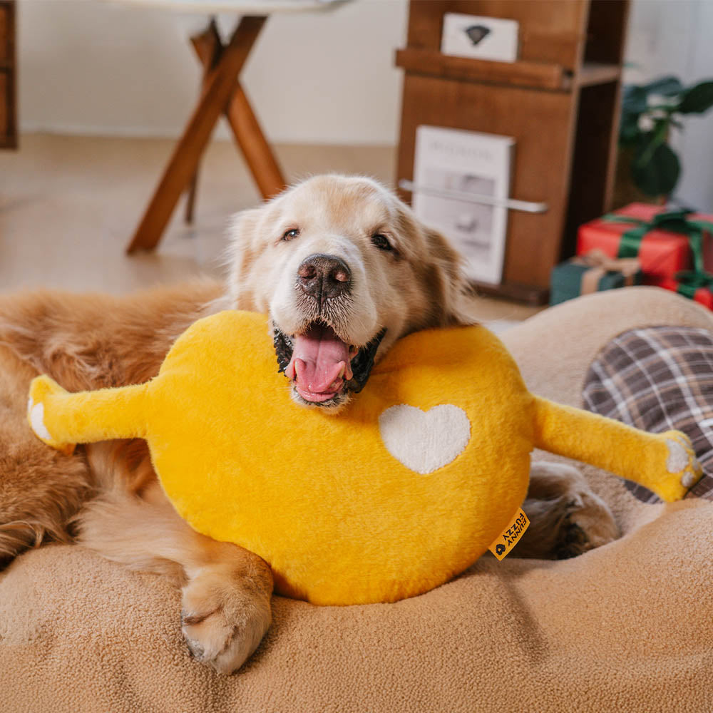 FUNNYFUZZY Plush Cozy Pillow - Hug Heart