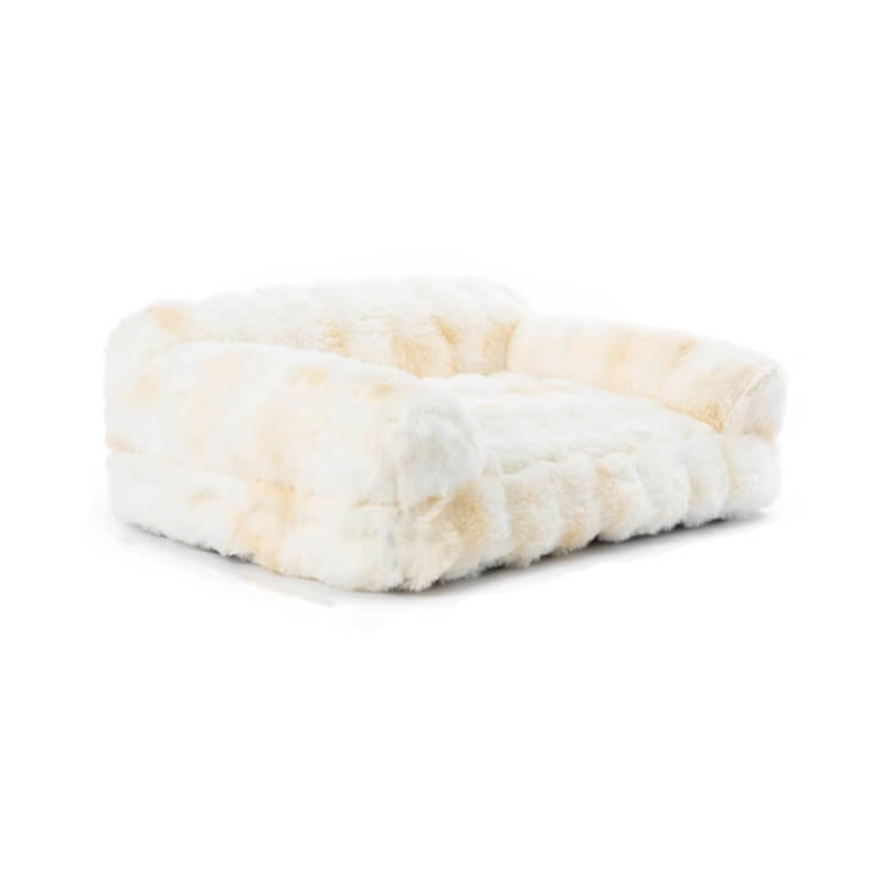 Fluffy Plush Thickened Cozy Pet Calming Bed Dog Cat Sofa Bed