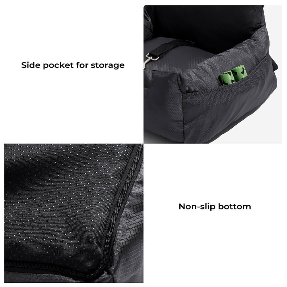 Waterproof Travel Bolster Dog Car Seat Bed