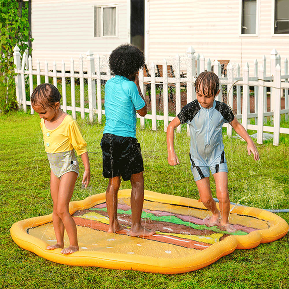 Summer Outdoor Inflatable Splash Play Mat Dog Sprinkler Pad