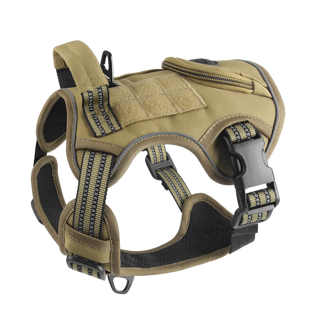 Tactical Heavy No Pull Easy On-Off Dog Harness