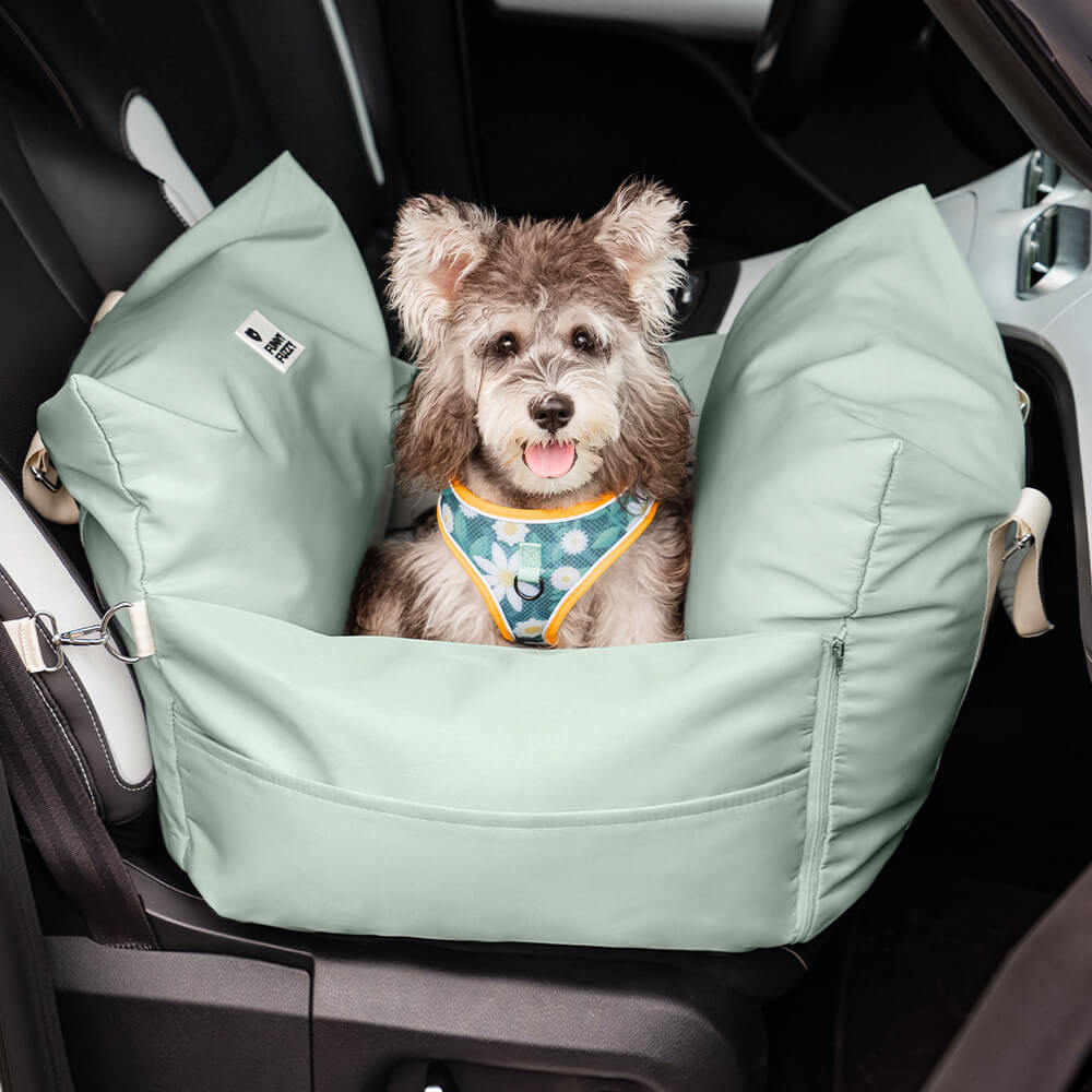 Waterproof Dog Car Seat Bed - First Class