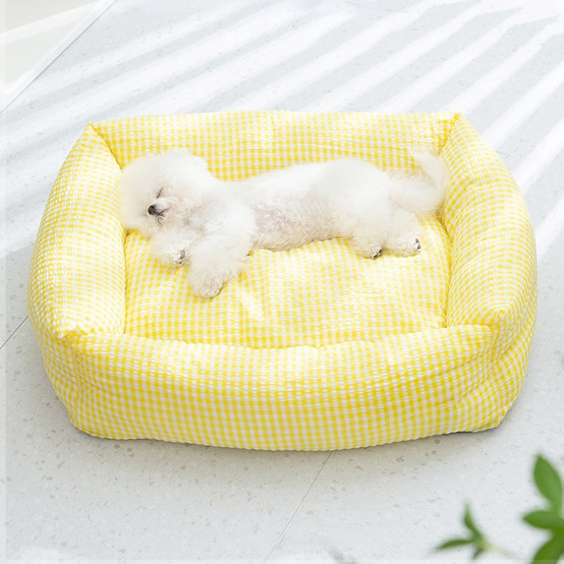 Rectangle Washable Dog Bed Breathable Pet Bed