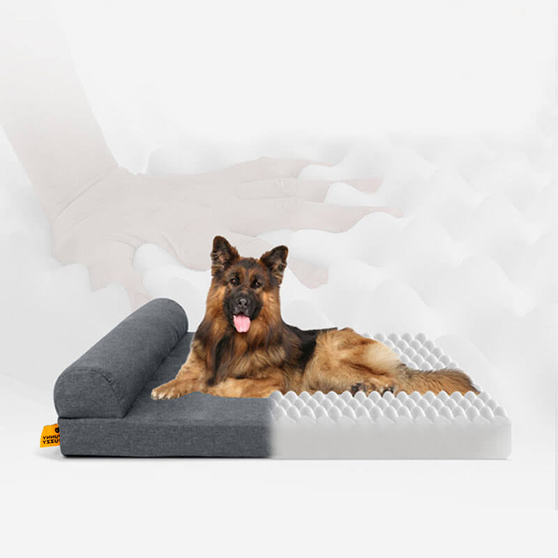 Thick Removable Orthopedic Waterproof Dog Bed