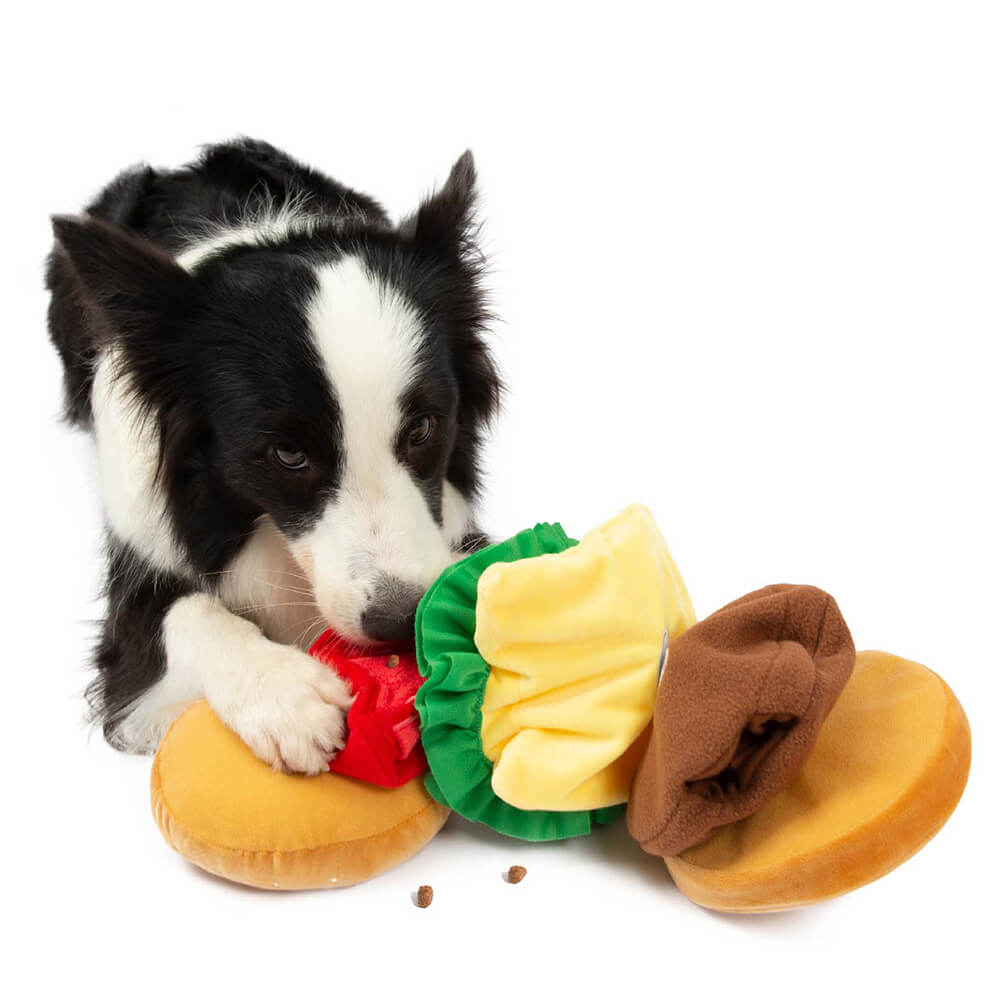 Plush Squeaky Dog Toy - Big Mac