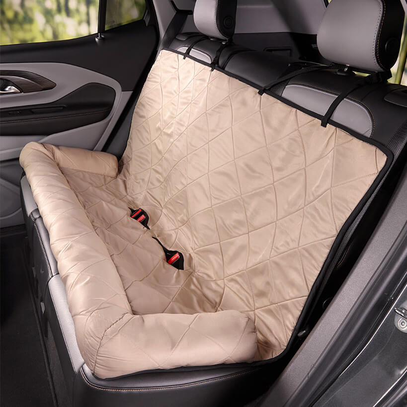 Travel Bolster Safety Medium Large Dog Car Back Seat Beds